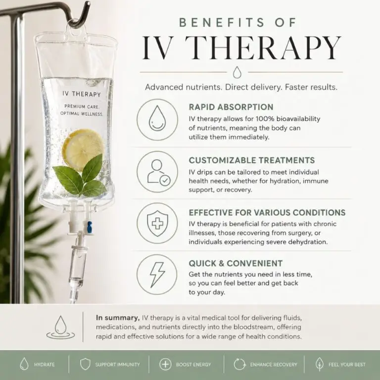 IV Therapy benefits
